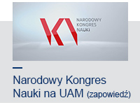 Narodowy Kongres Nauki na UAM - zapowiedź